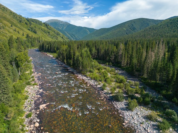 Biruksa, Katun and Ursul rivers, Altay Mts, Russia 2023